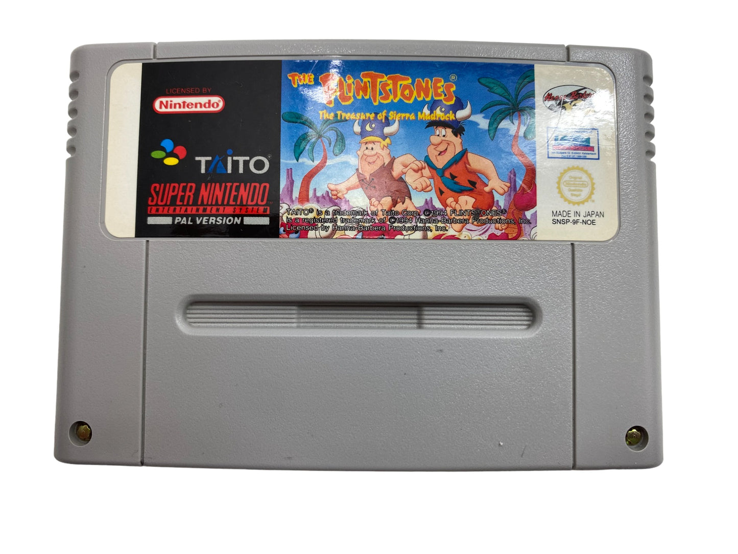 SNES - The Flintstones: The Treasure of Sierra Madrock - Super Nintendo