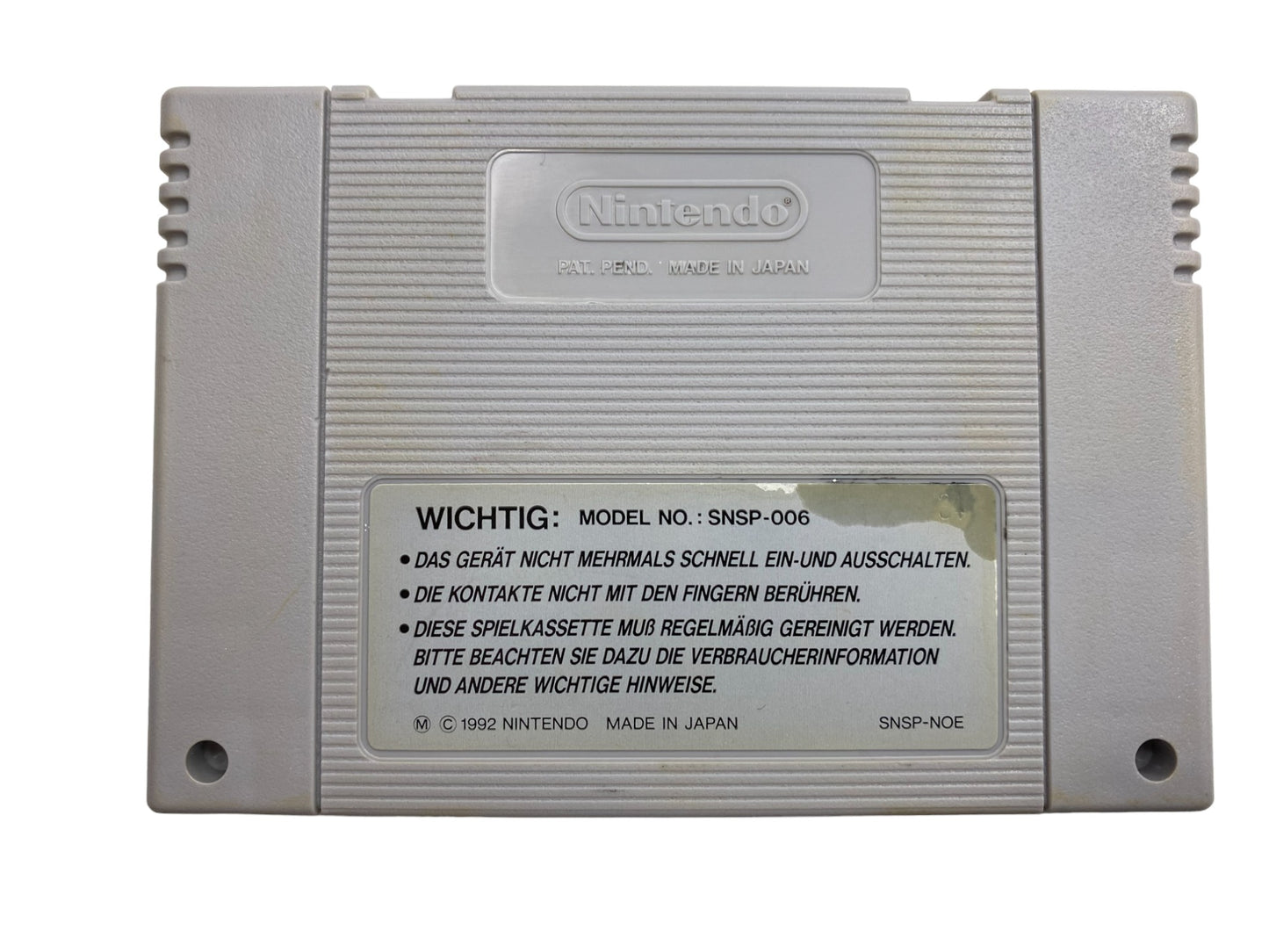 SNES - The Flintstones: The Treasure of Sierra Madrock - Super Nintendo