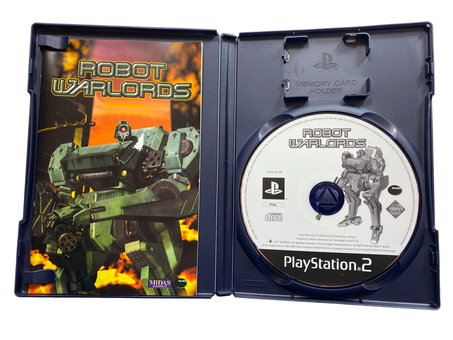 PS2 - Robot Warlords - PlayStation 2