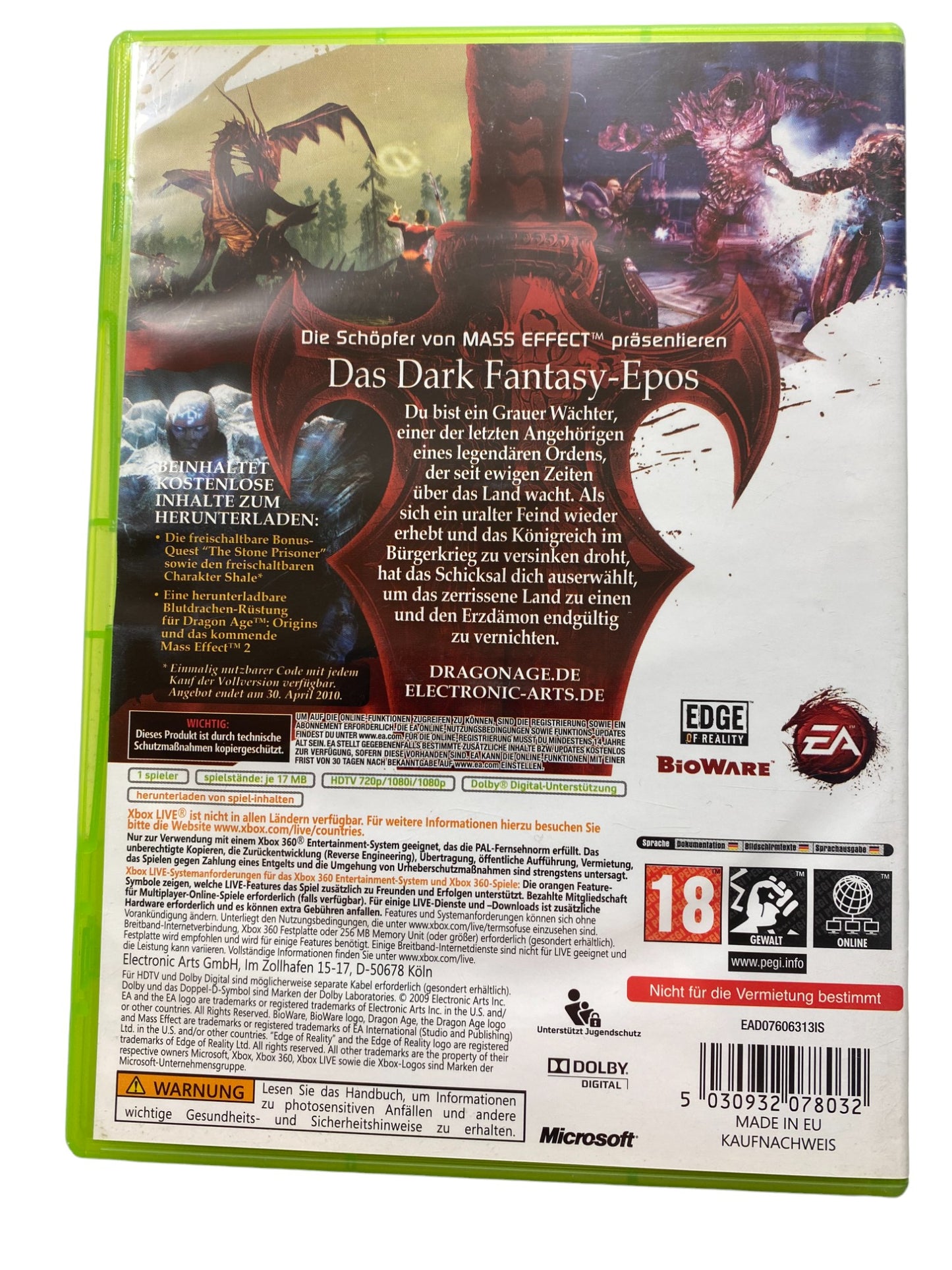 Dragon Age: Origins - Xbox 360
