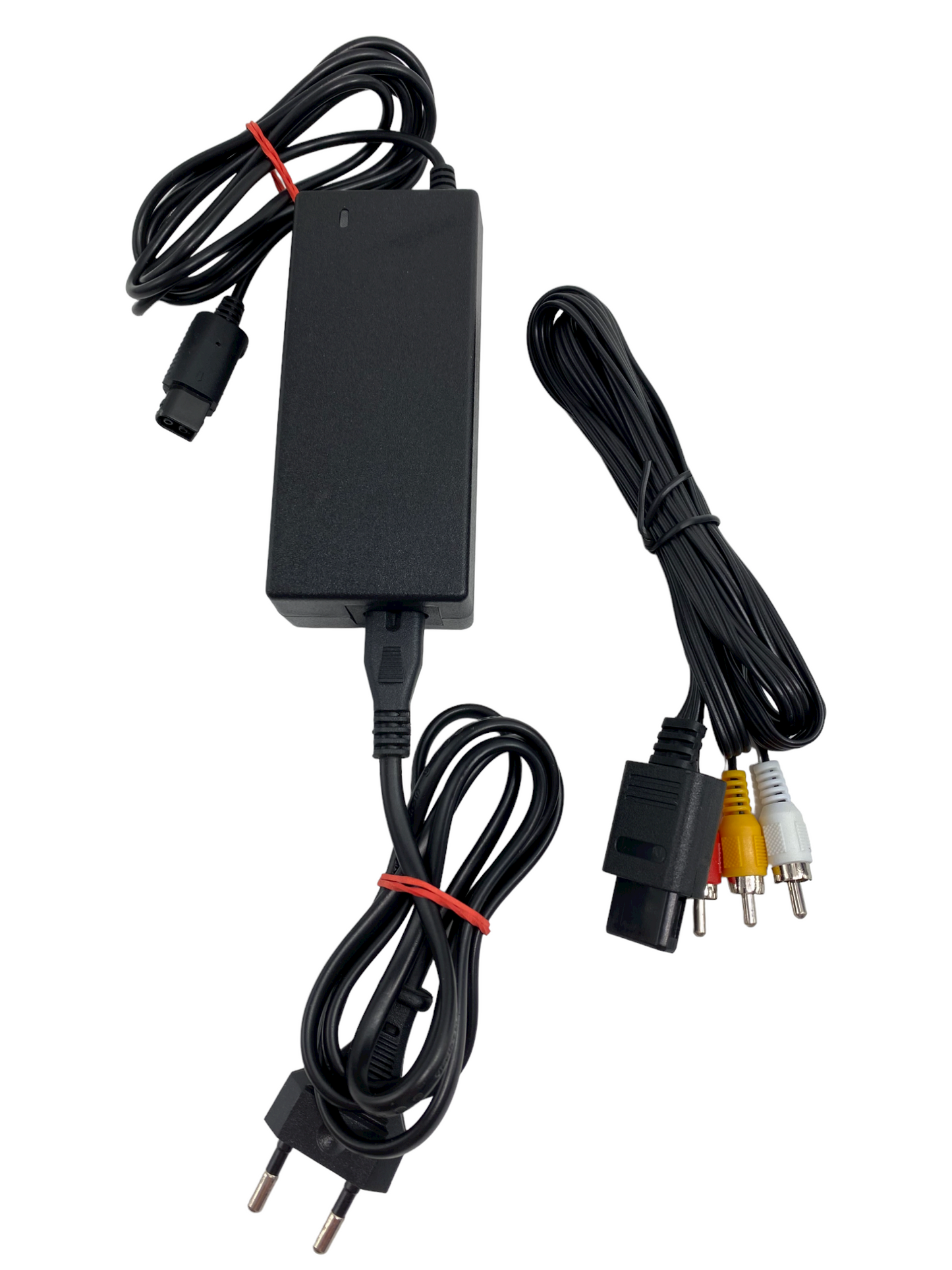 Nintendo GameCube Konsole Schwarz + 4 Controller + Kabel