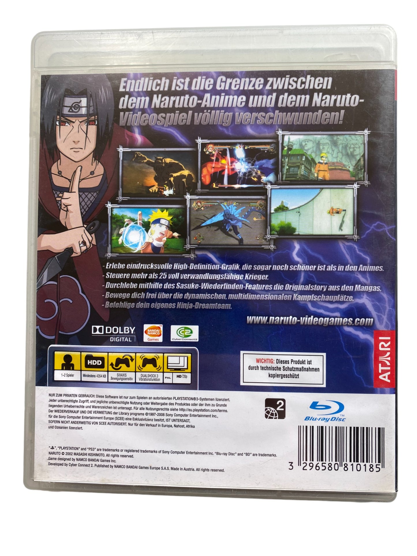 PS3 - Naruto: Ultimate Ninja Storm - PlayStation 3 (CD KRATZFREI)
