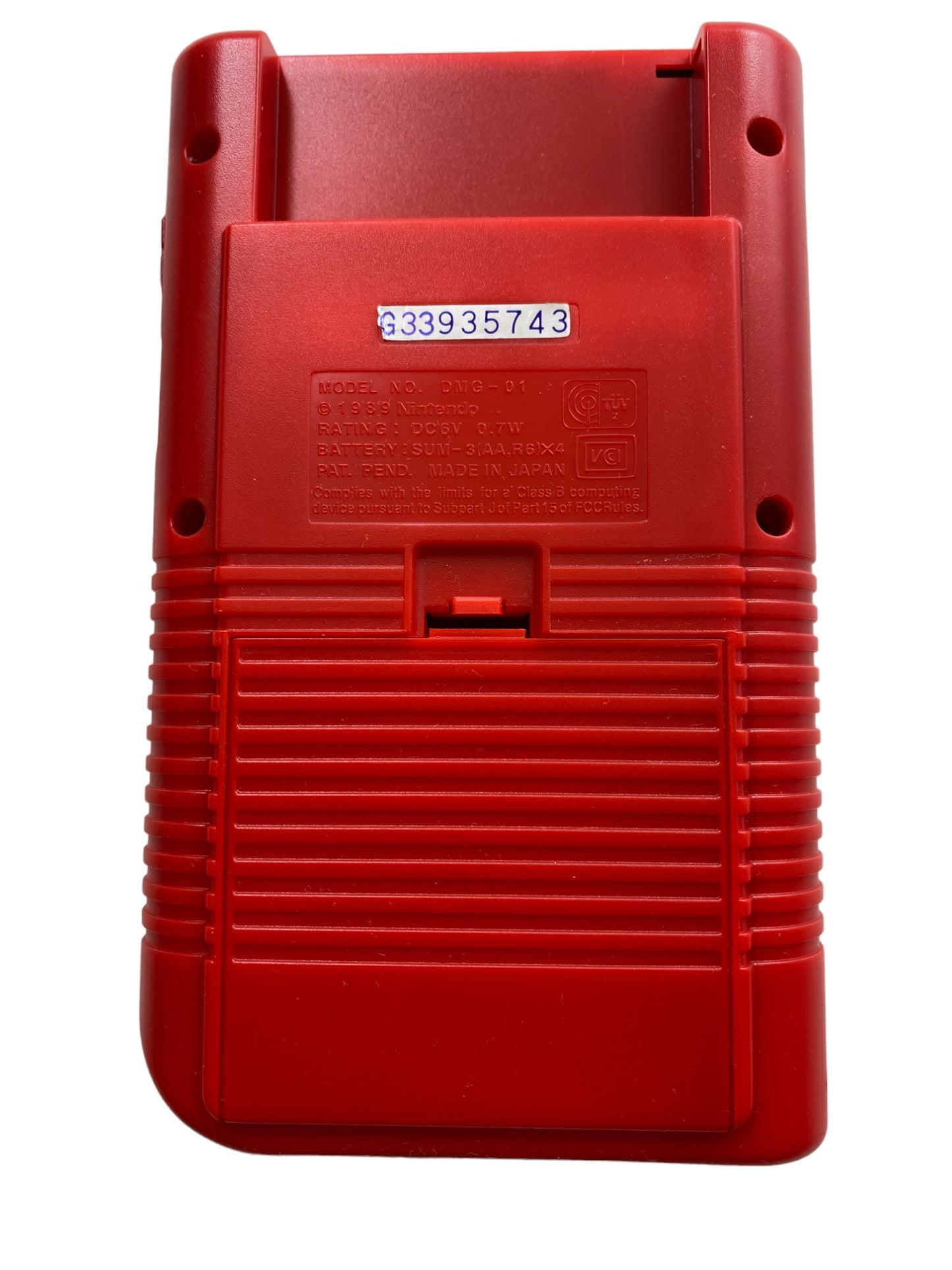 Nintendo Game Boy Classic Konsole Pokemon Rotes Design (Rote Edition)