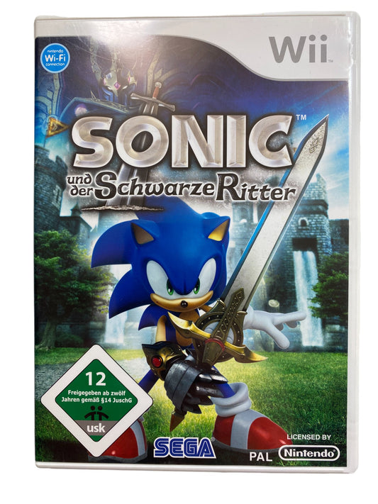 Sonic und der Schwarze Ritter - Nintendo Wii (CD KRATZFREI)