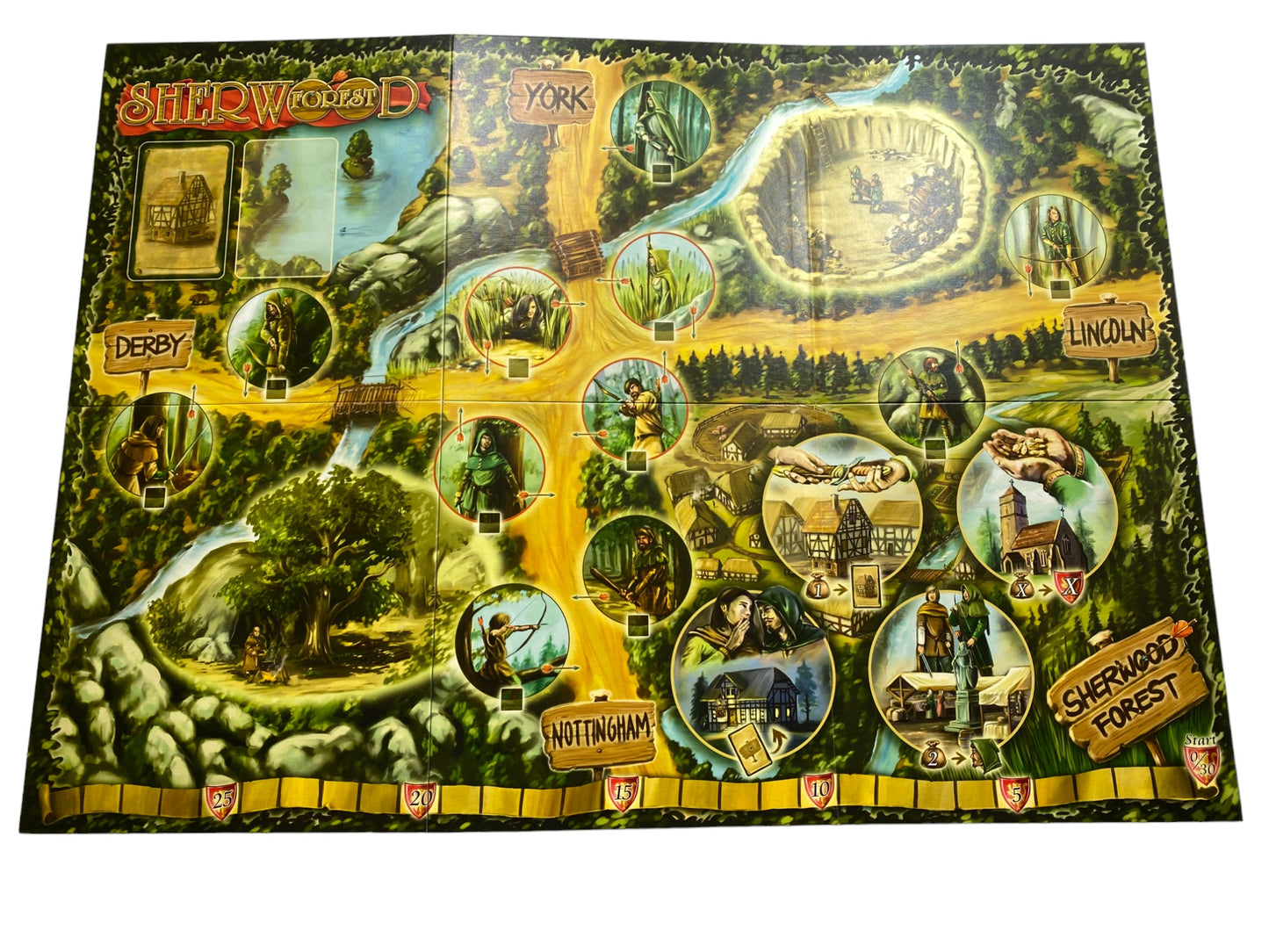 Sherwood Forest - Brettspiel von eggertspiele (KOMPLETT)