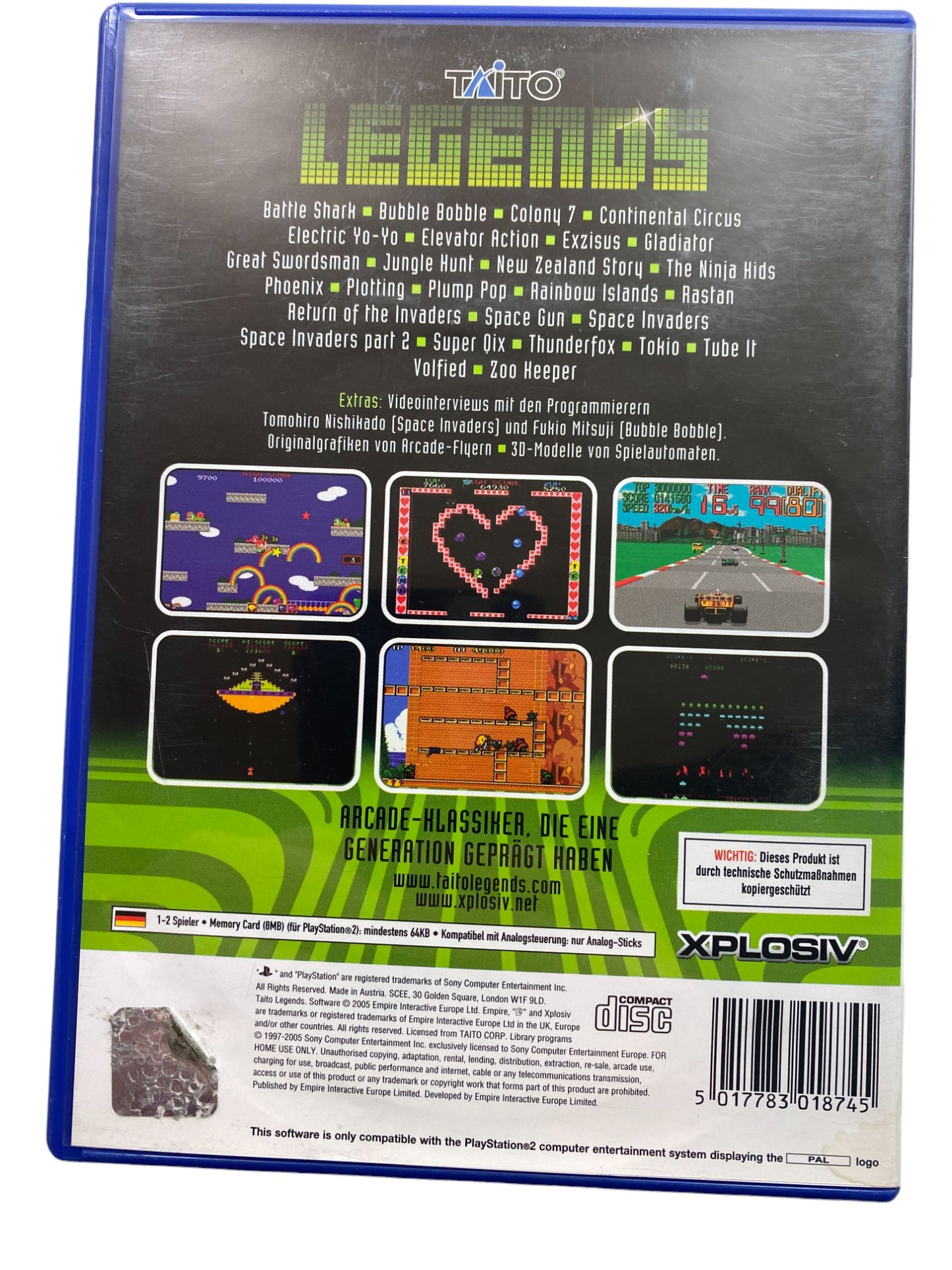 PS2 - Taito Legends - PlayStation 2