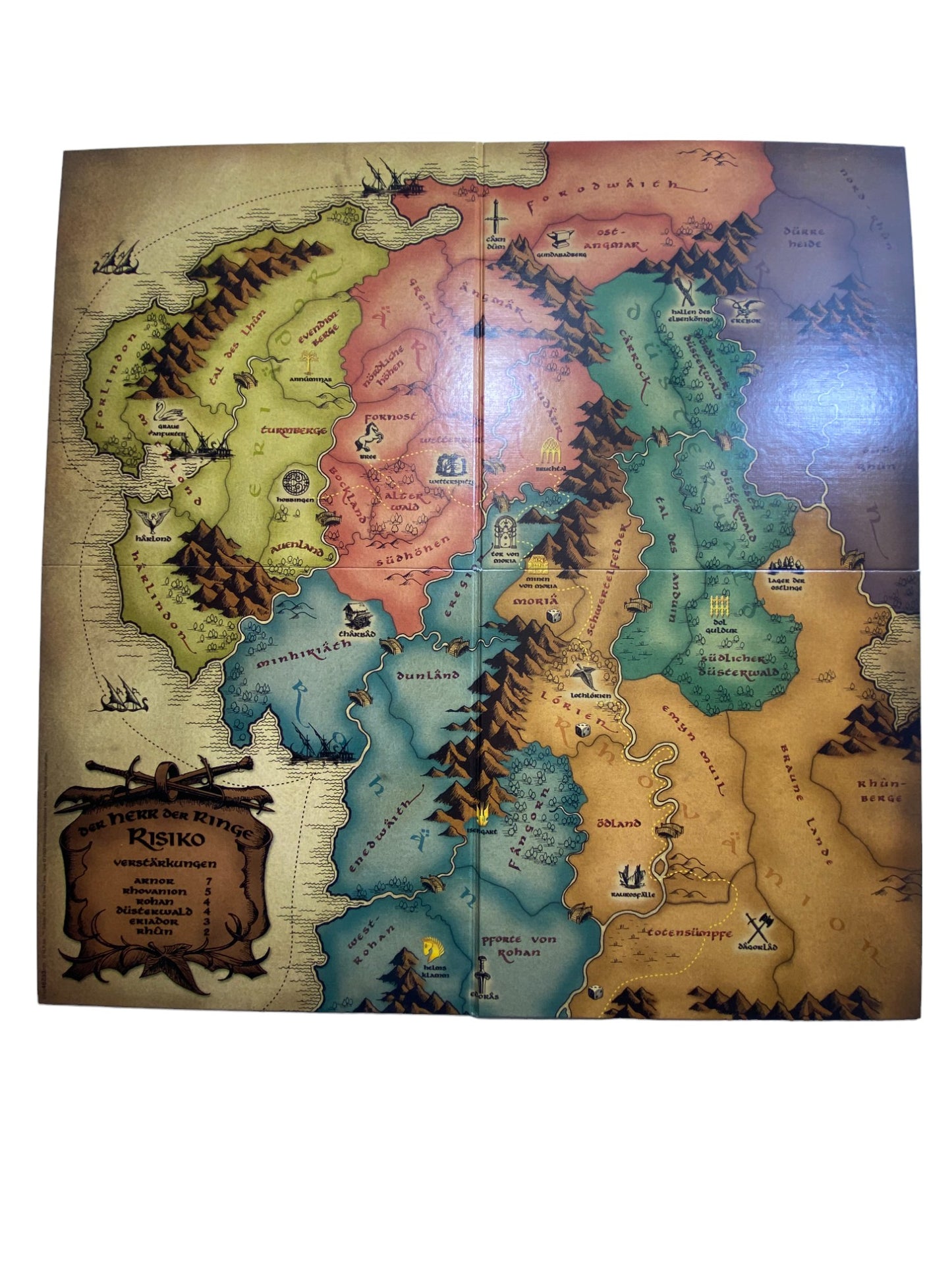 Der Herr der Ringe Risiko - Brettspiel von Parker (KOMPLETT)