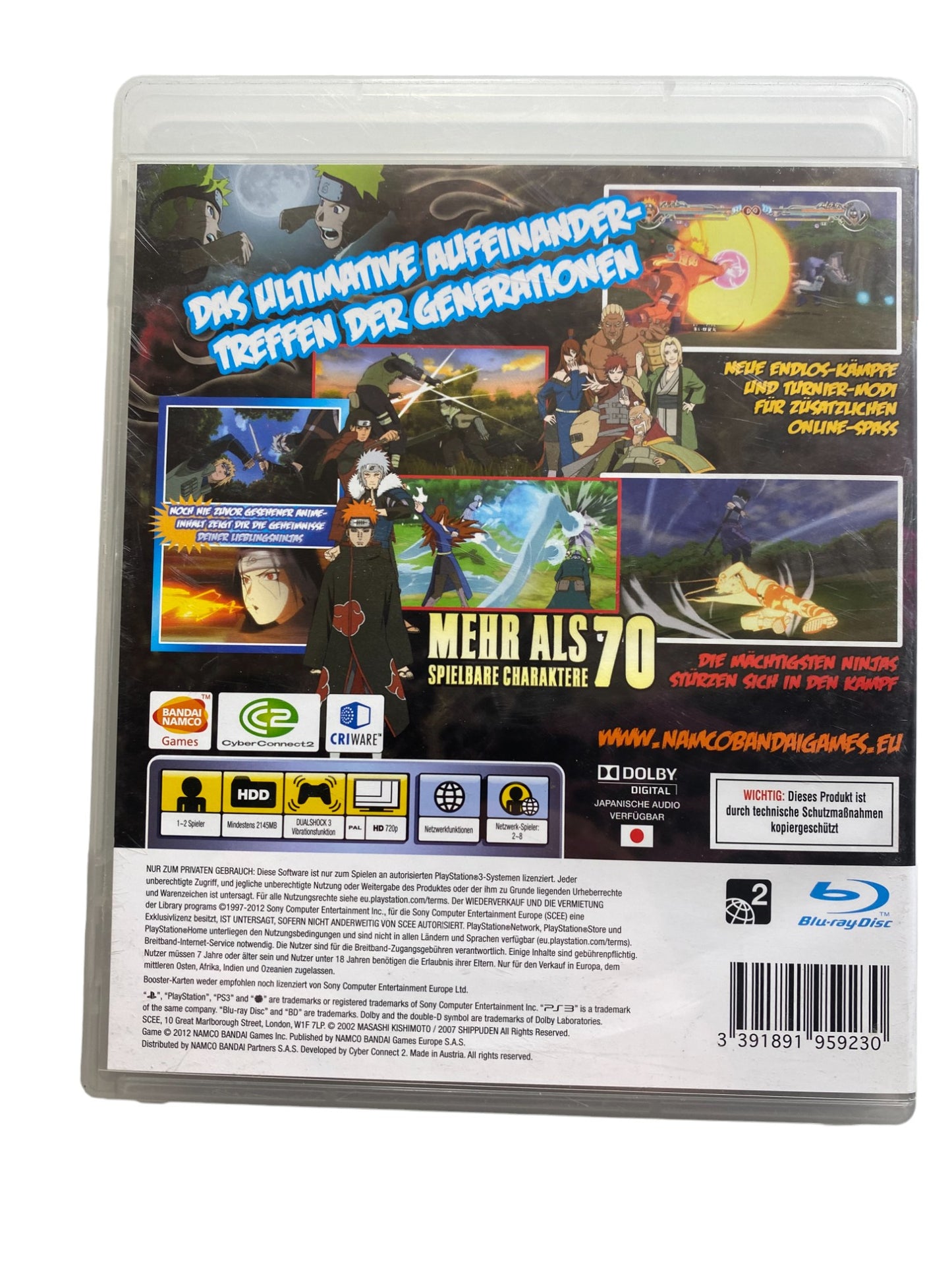 PS3 - Naruto Shippuden: Ultimate Ninja Storm Generations - PlayStation 3
