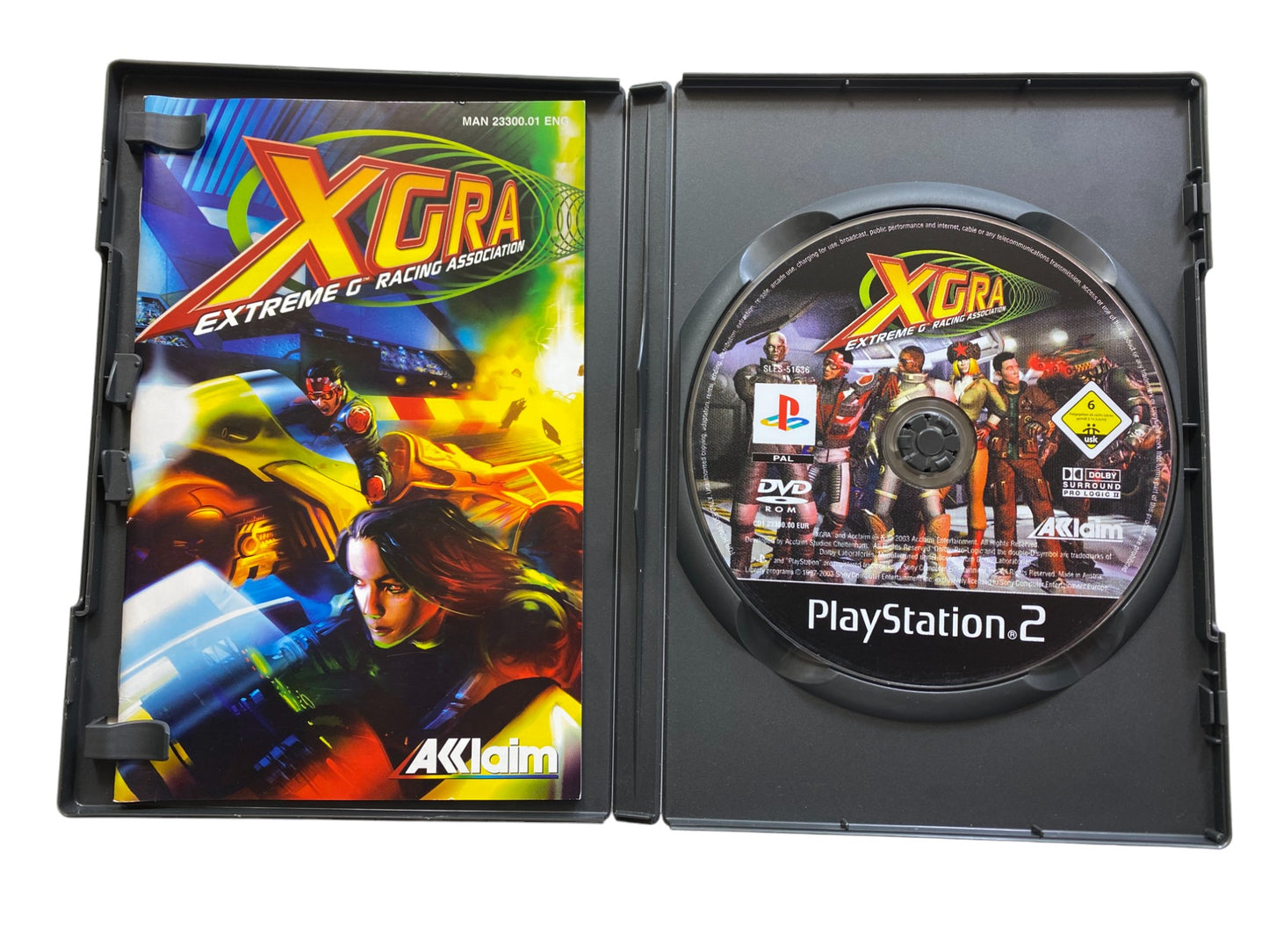 PS2 - XGRA - Extreme G Racing Association - PlayStation 2 (CD KRATZFREI)