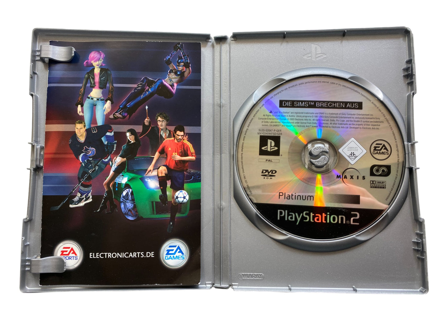 PS2 - Die Sims brechen aus - PlayStation 2