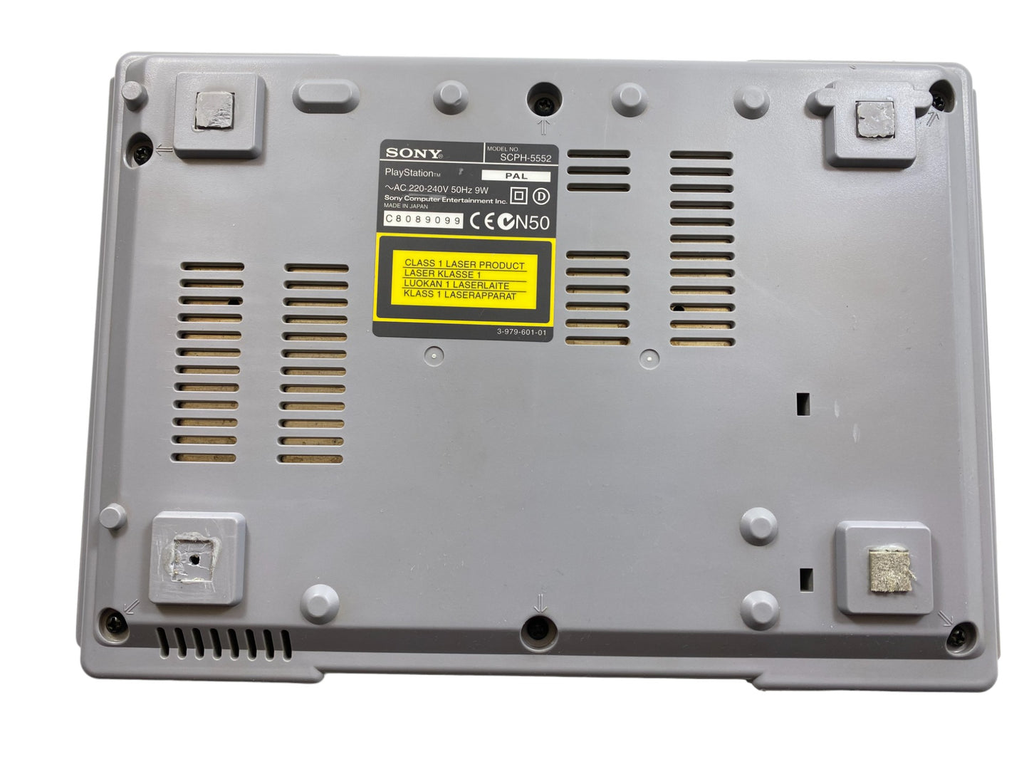 Sony Playstation 1 / PS1 FAT Konsole + 2 Controller + Kabel