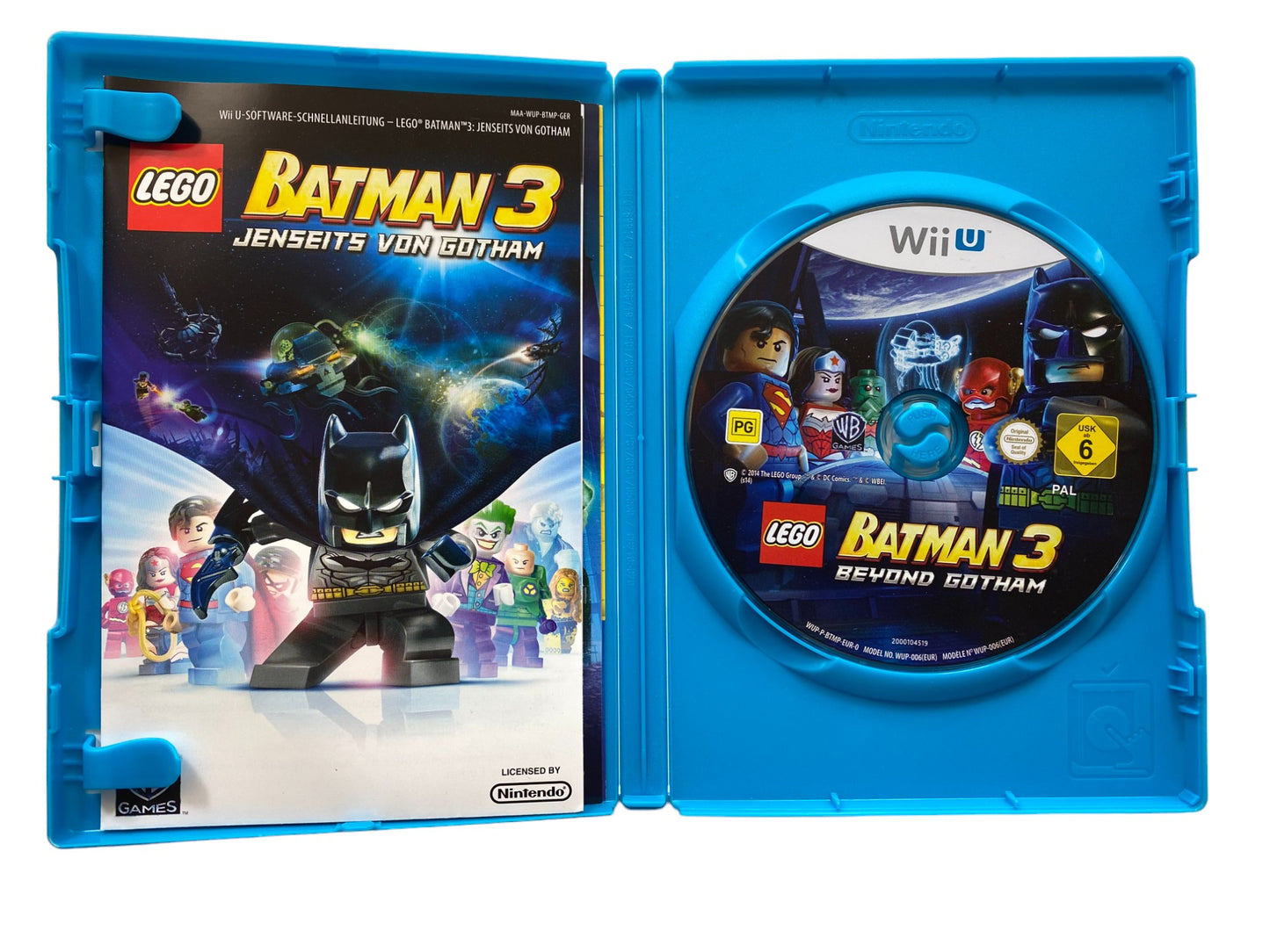 LEGO Batman 3: Jenseits von Gotham - Nintendo Wii U (CD KRATZFREI)