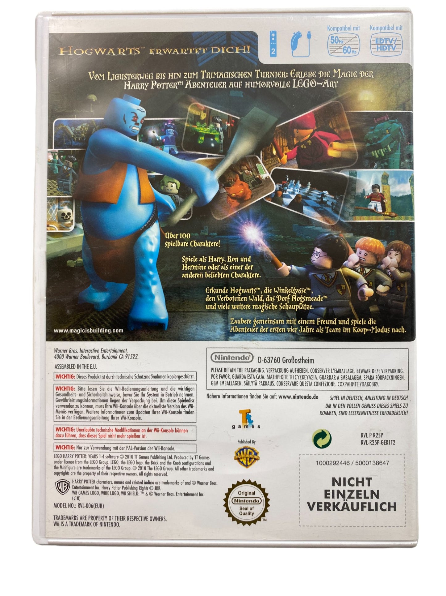 Lego Harry Potter: die Jahre 1-4 - Nintendo Wii