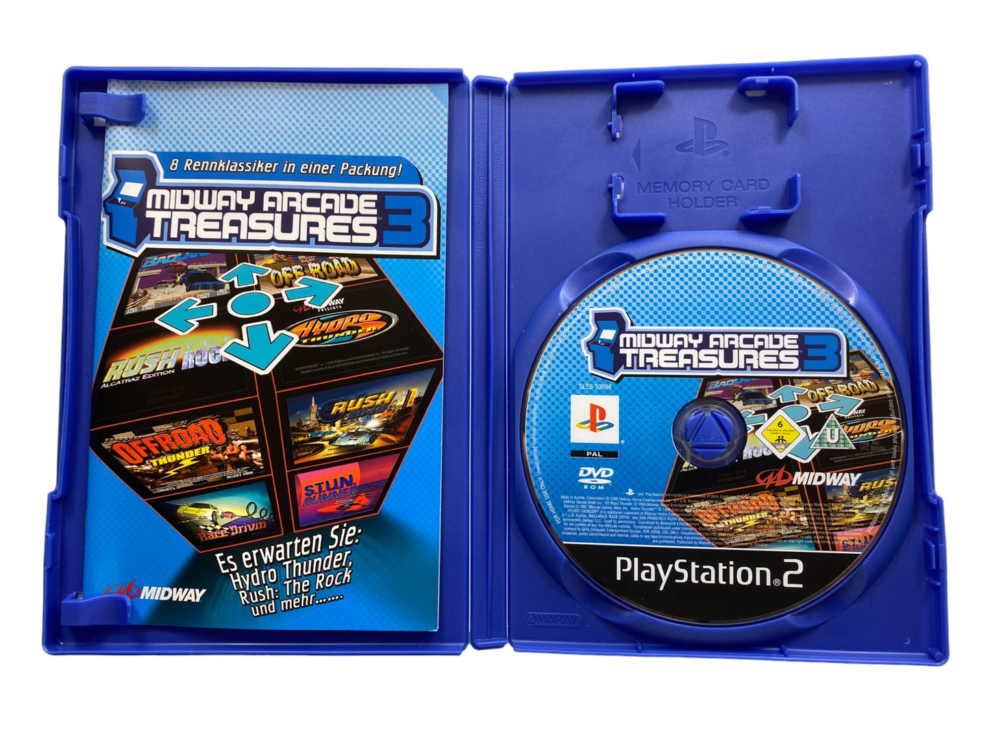 PS2 - Midway Arcade Treasures 3 - Playstation 2