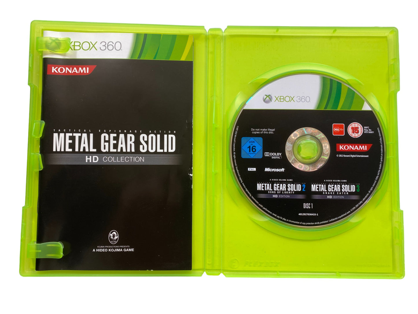 Metal Gear Solid HD Collection - Xbox 360