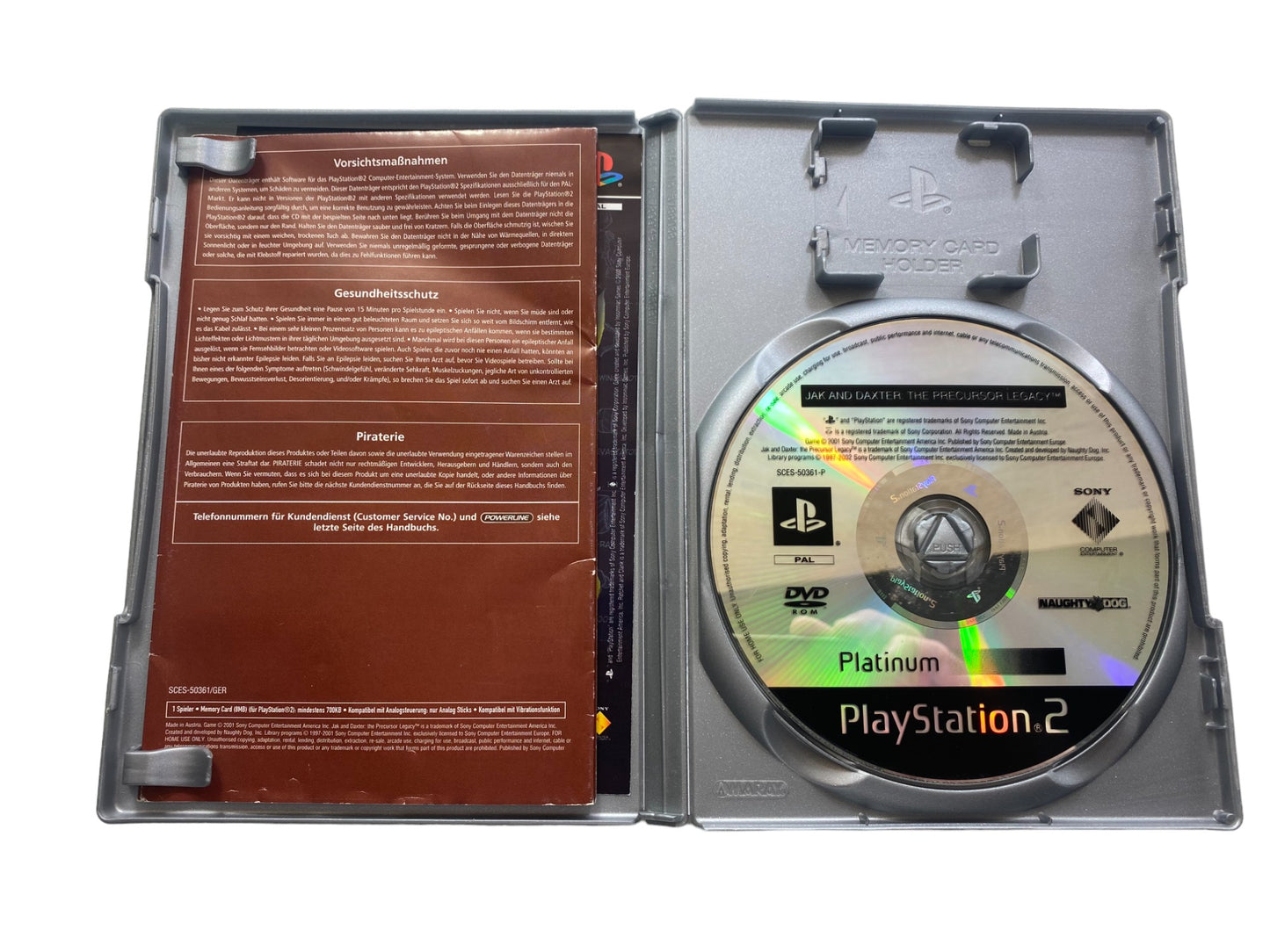 PS2 - Jak And Daxter: The Precursor Legacy - PlayStation 2 (CD KRATZFREI)