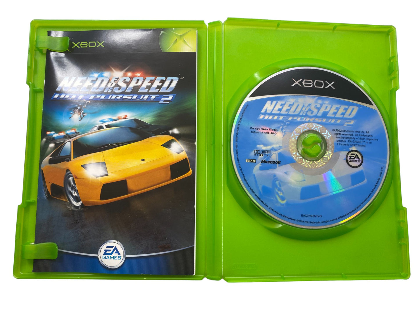 Need for Speed: Hot Pursuit 2 - Xbox (CD KRATZFREI)