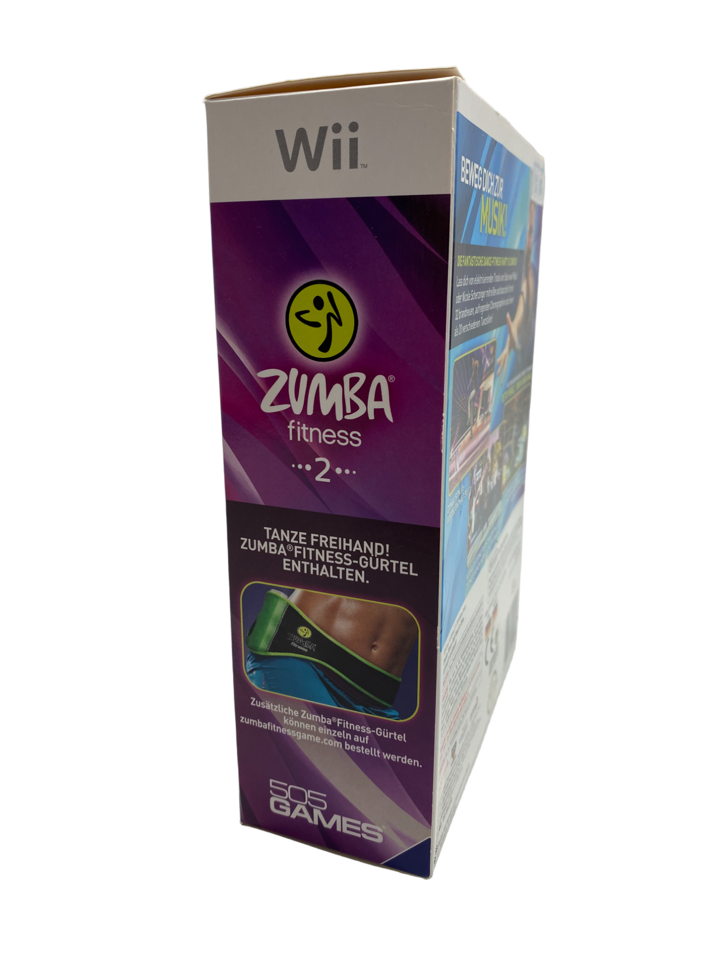 Zumba Fitness 2 inkl. Fitness Gürtel - Nintendo Wii (OVP)