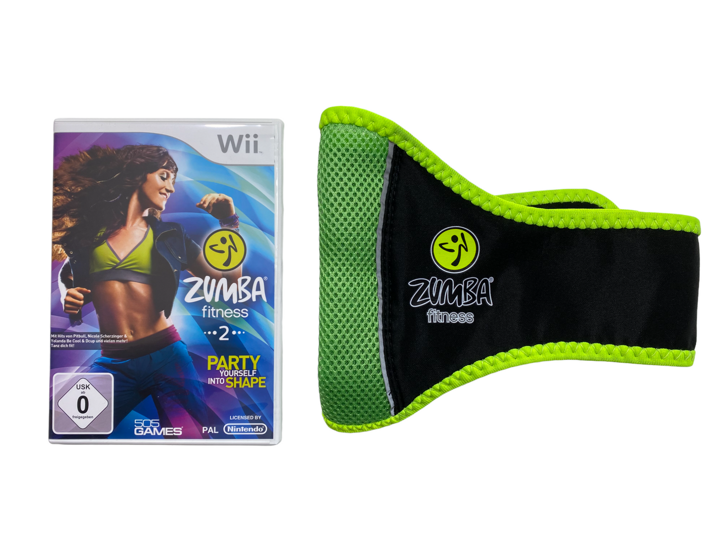 Zumba Fitness 2 inkl. Fitness Gürtel - Nintendo Wii (OVP)