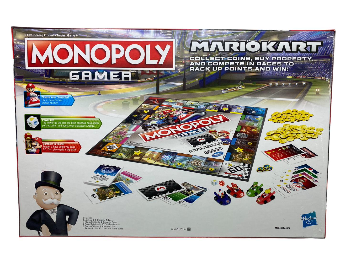 Monopoly Gamer - Mario Kart - Brettspiel von Hasbro (Englische Version)