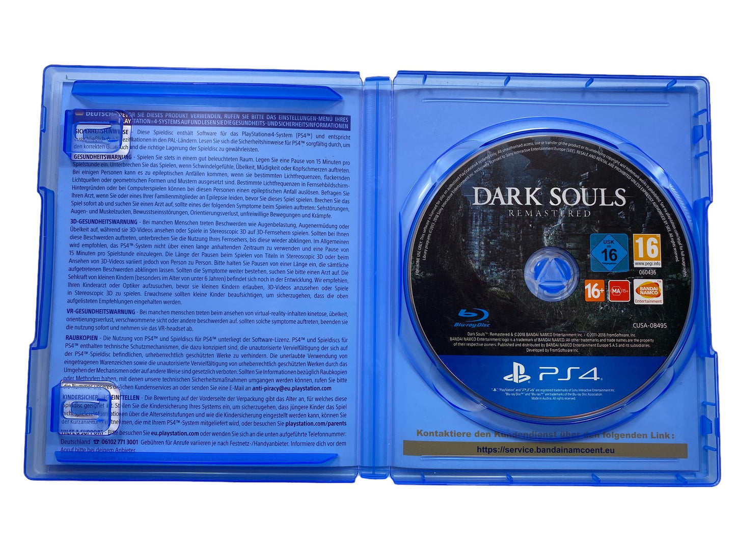 PS4 - Dark Souls Remastered - PlayStation 4 (CD KRATZFREI)