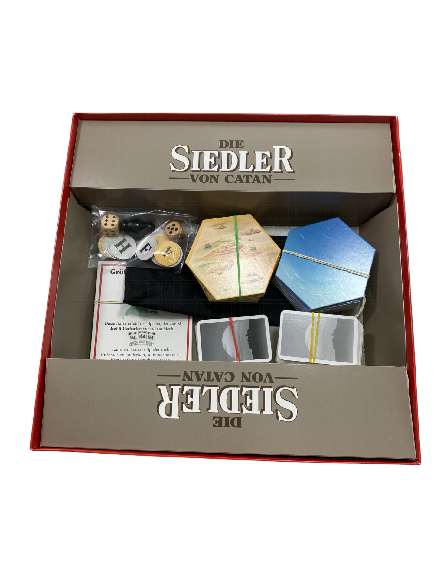 Die Siedler von Catan - Brettspiel von Kosmos (KOMPLETT) - alte Holzversion