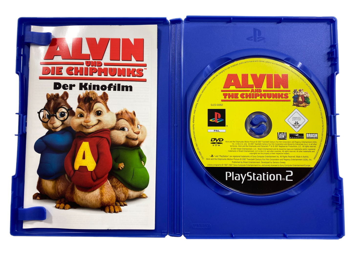 PS2 - Alvin und die Chipmunks - Der Kinofilm - Playstation 2
