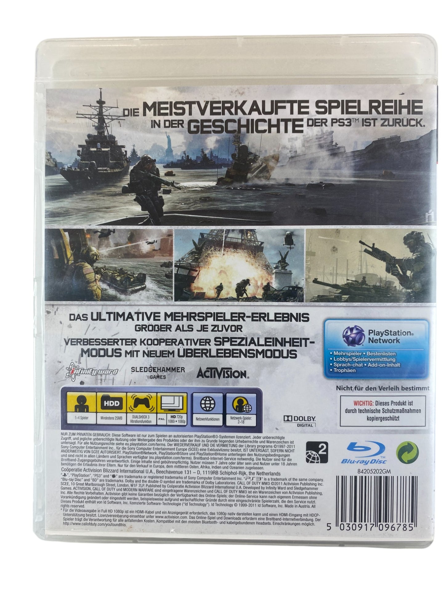 PS3 - Call of Duty: Modern Warfare 3 - Playstation 3