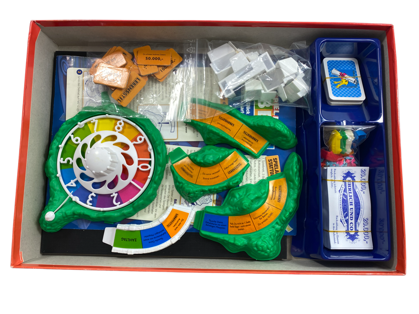 Spiel des Lebens - Brettspiel von MB-Spiele (KOMPLETT)