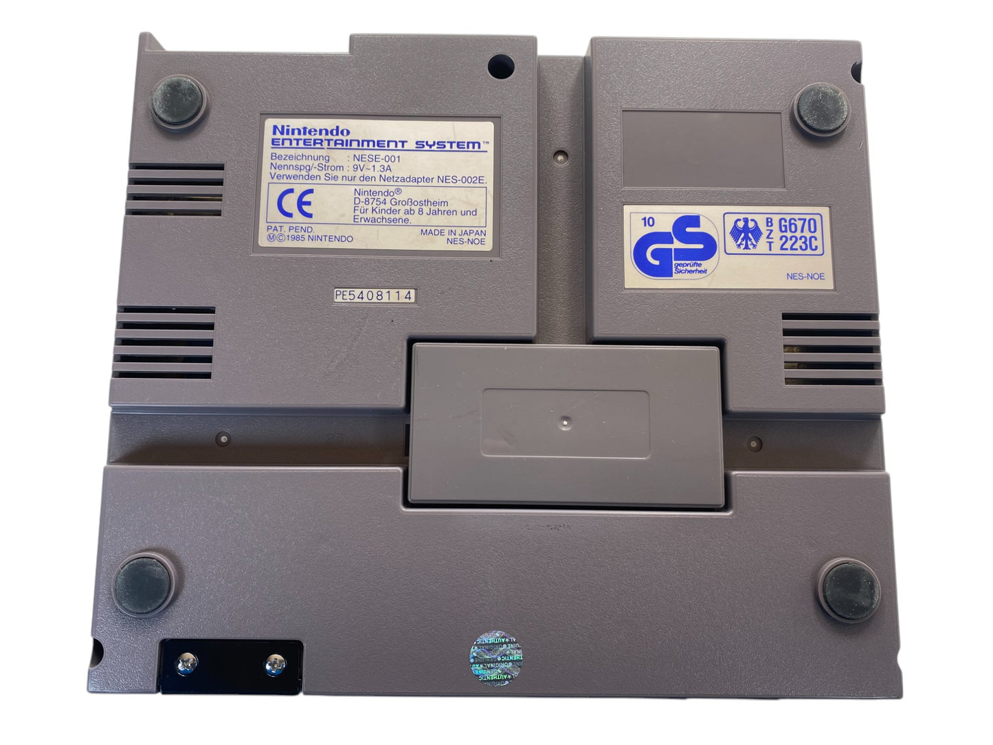 Nintendo NES Konsole + 2 Controller + Kabel