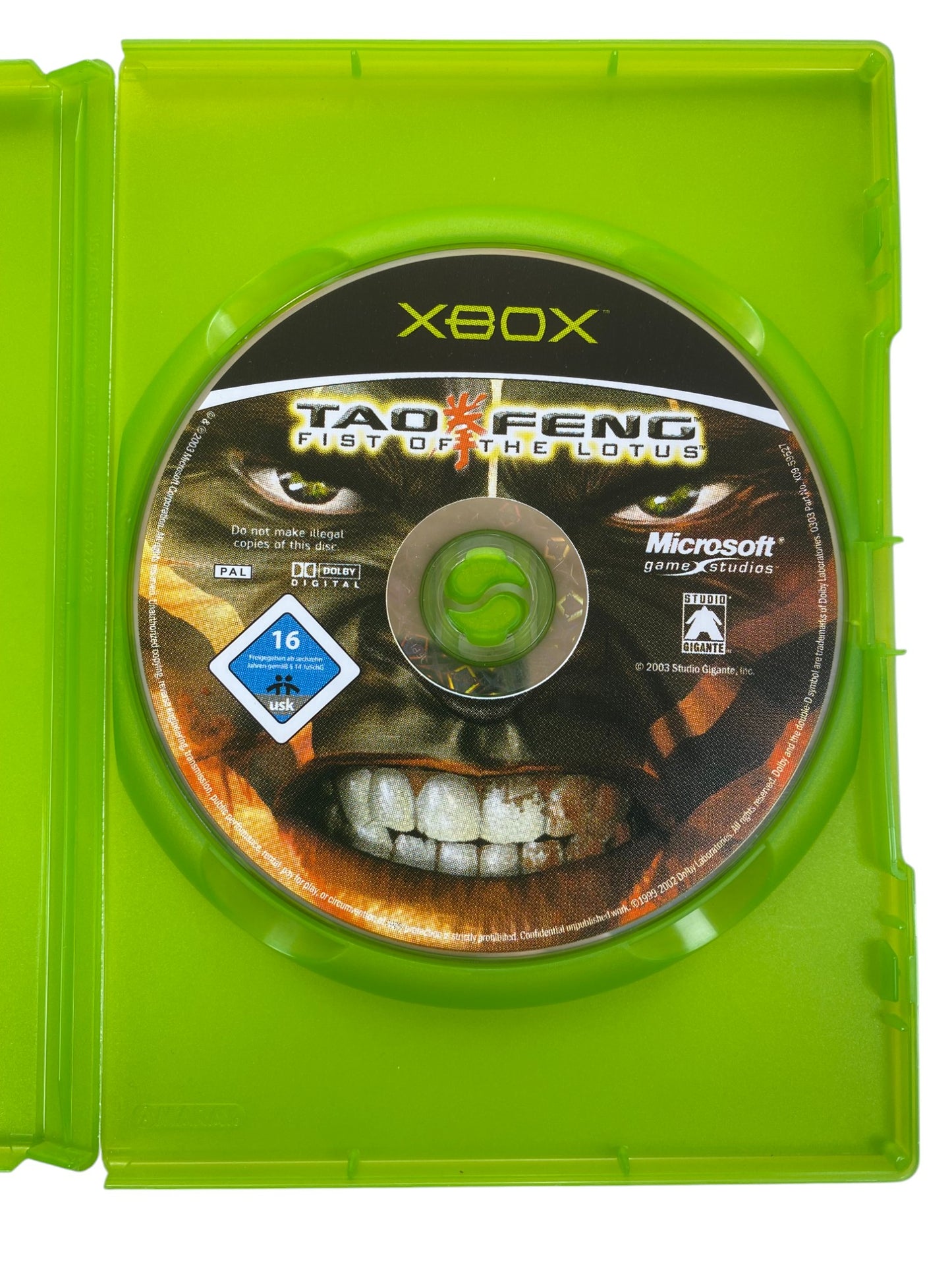 Tao Feng: Fist of The Lotus - Xbox (nur CD)