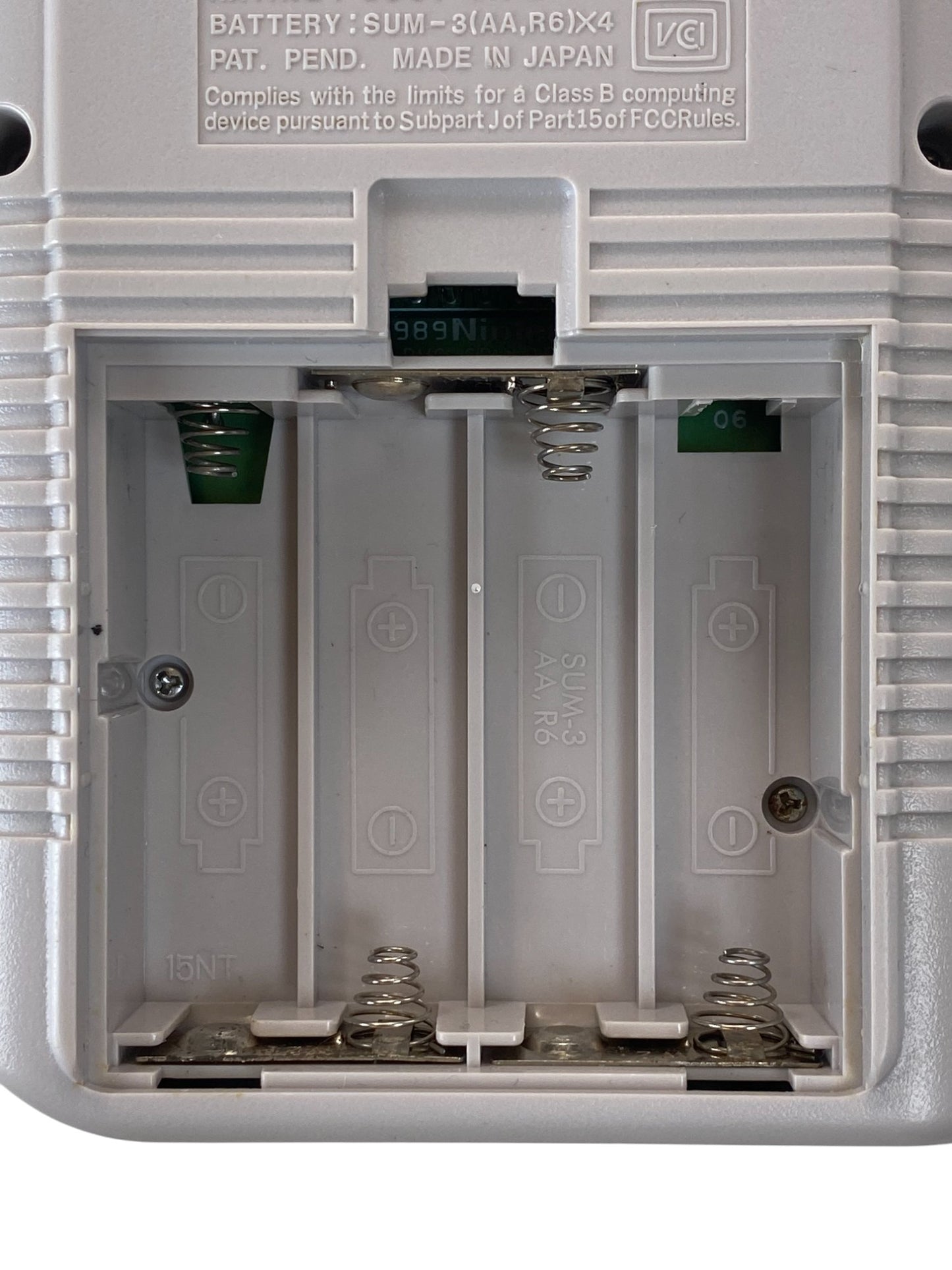 Nintendo Game Boy Classic Konsole TOP-Zustand (nicht vergilbt!) Scheibe Neu