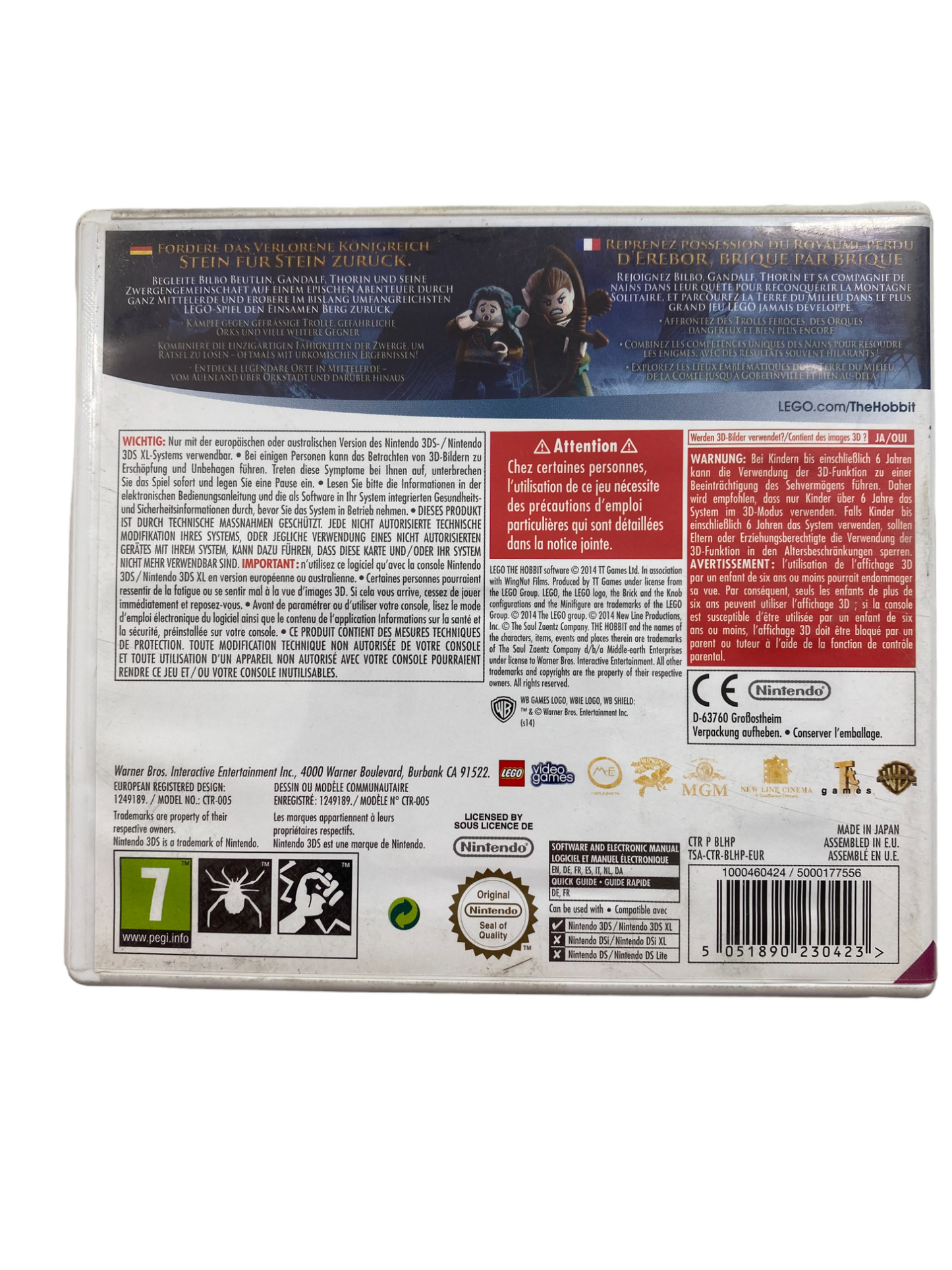 LEGO Der Hobbit - Nintendo 3DS