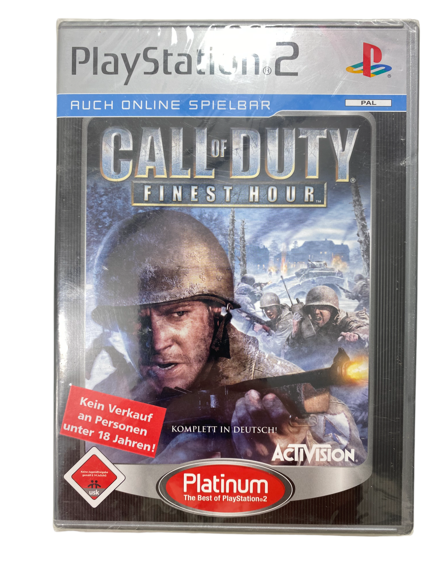 PS2 - Call Of Duty: Finest Hour - PlayStation 2 (SEALED)
