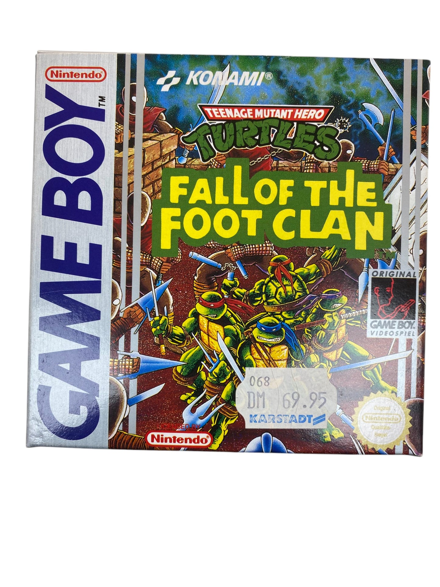 Teenage Mutant Hero Turtles: Fall of the Foot Clan - Game Boy (CIB) Neuwertig!