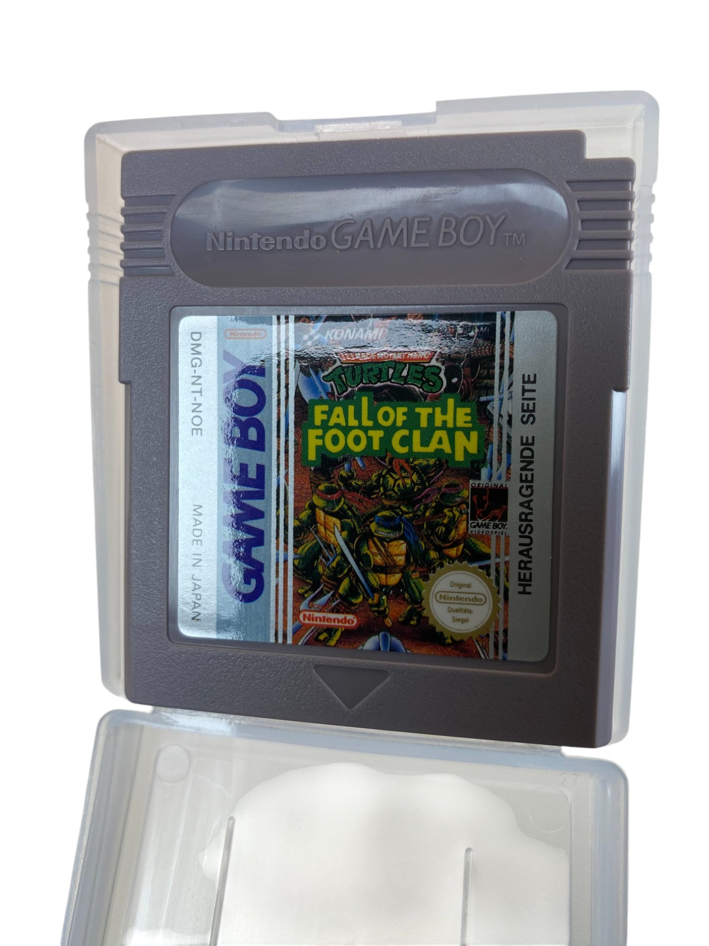 Teenage Mutant Hero Turtles: Fall of the Foot Clan - Game Boy (CIB) Neuwertig!
