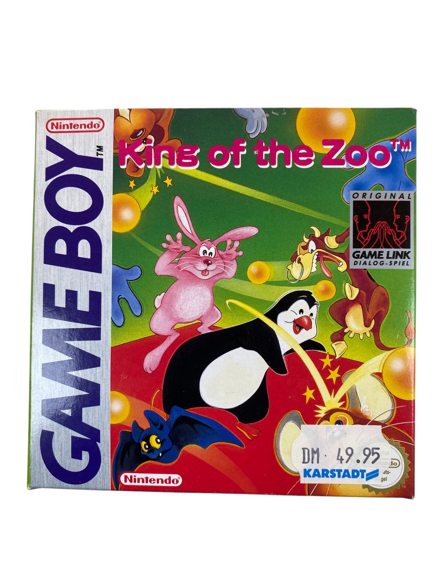 King of the Zoo - Nintendo Game Boy (CIB) Neuwertig / Mint!