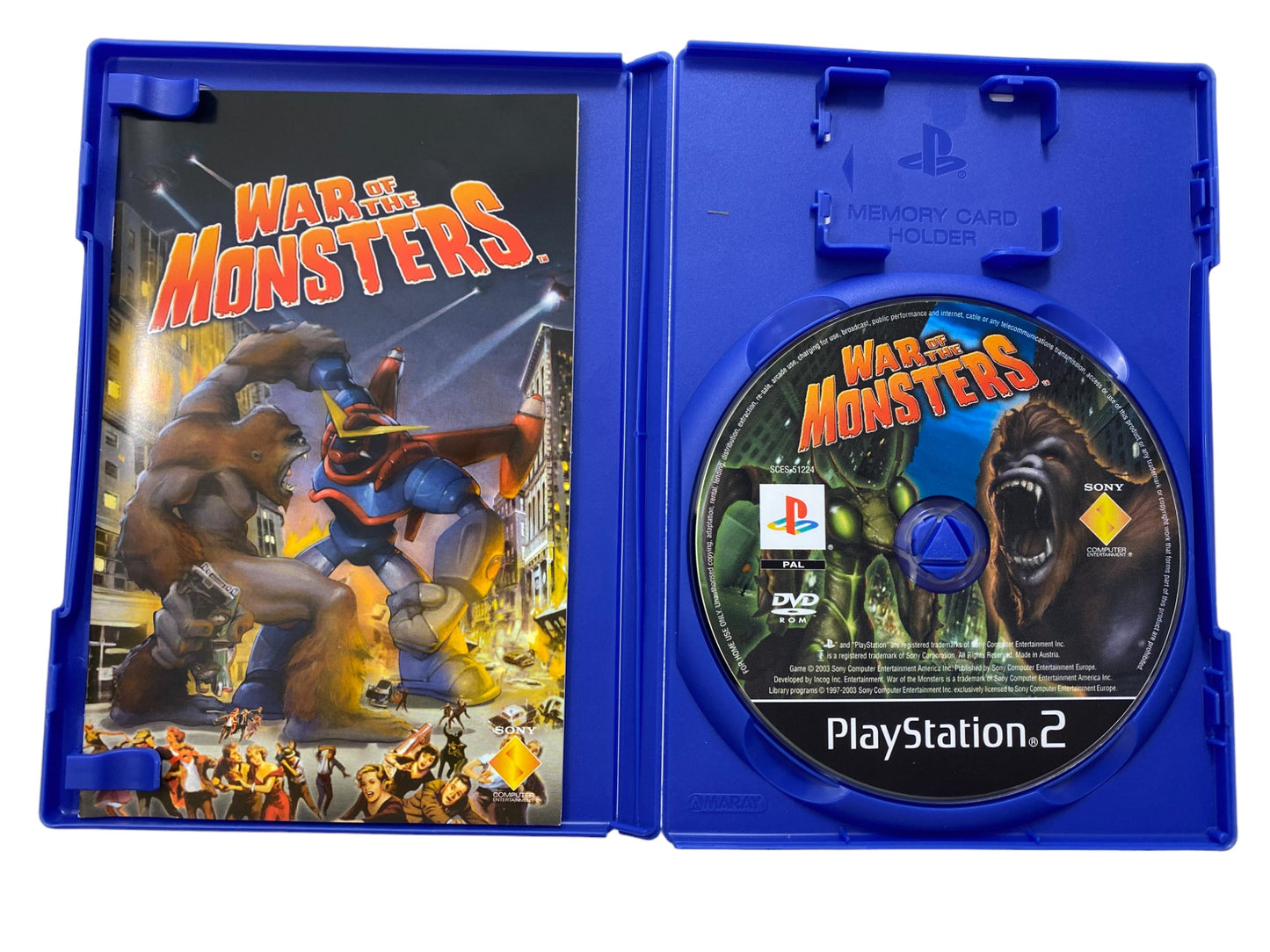 PS2 - War of the Monsters - Playstation 2