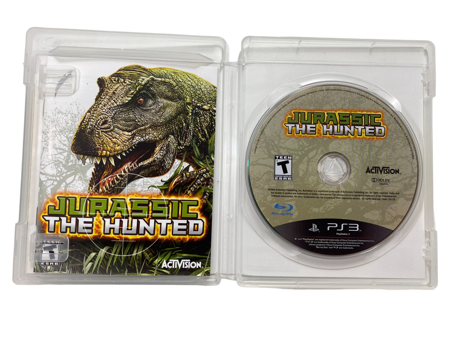 PS3 - Jurassic The Hunted - Playstation 3 (CD KRATZFREI)