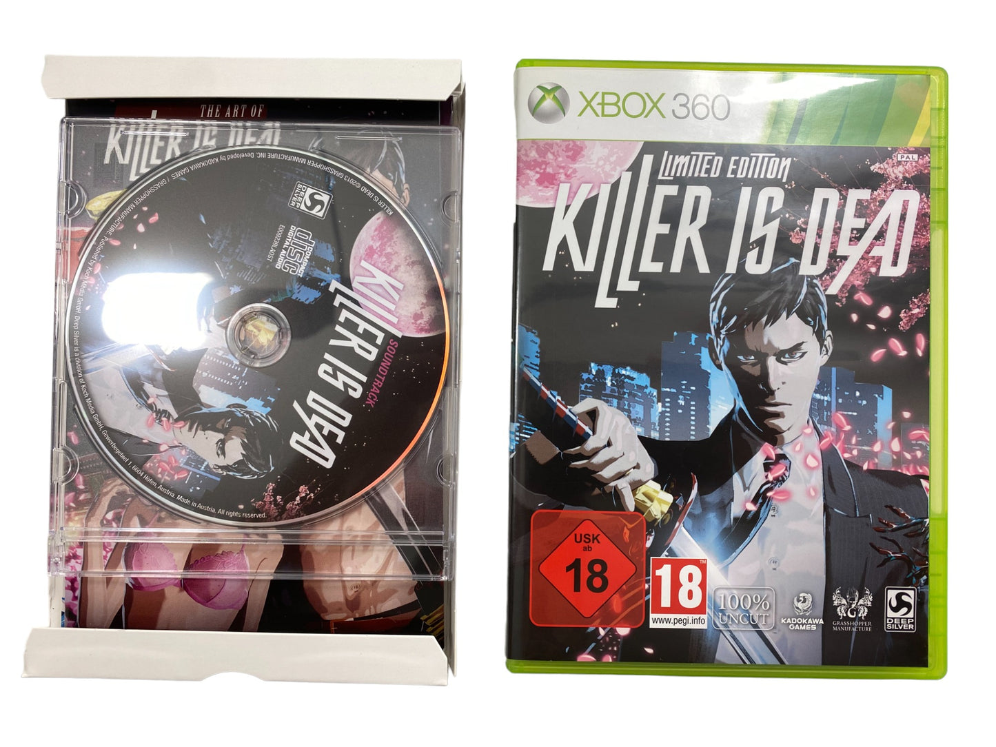 Killer is Dead - Fan Edition - Xbox 360 (CDs KRATZFREI)