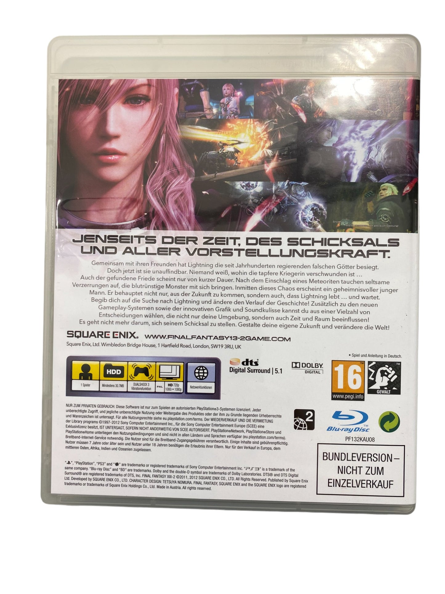 PS3 - Final Fantasy XIII-2 - Limited Collector's Edition - PlayStation 3