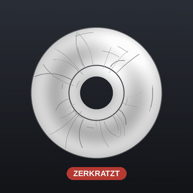 Disc Reparatur CD/DVD Schleif- & Polierservice