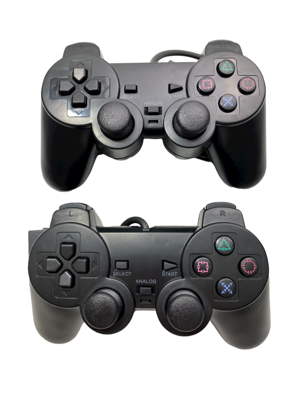 Sony Playstation 2 / PS2 Slim Konsole Schwarz + 2x Controller + Kabel