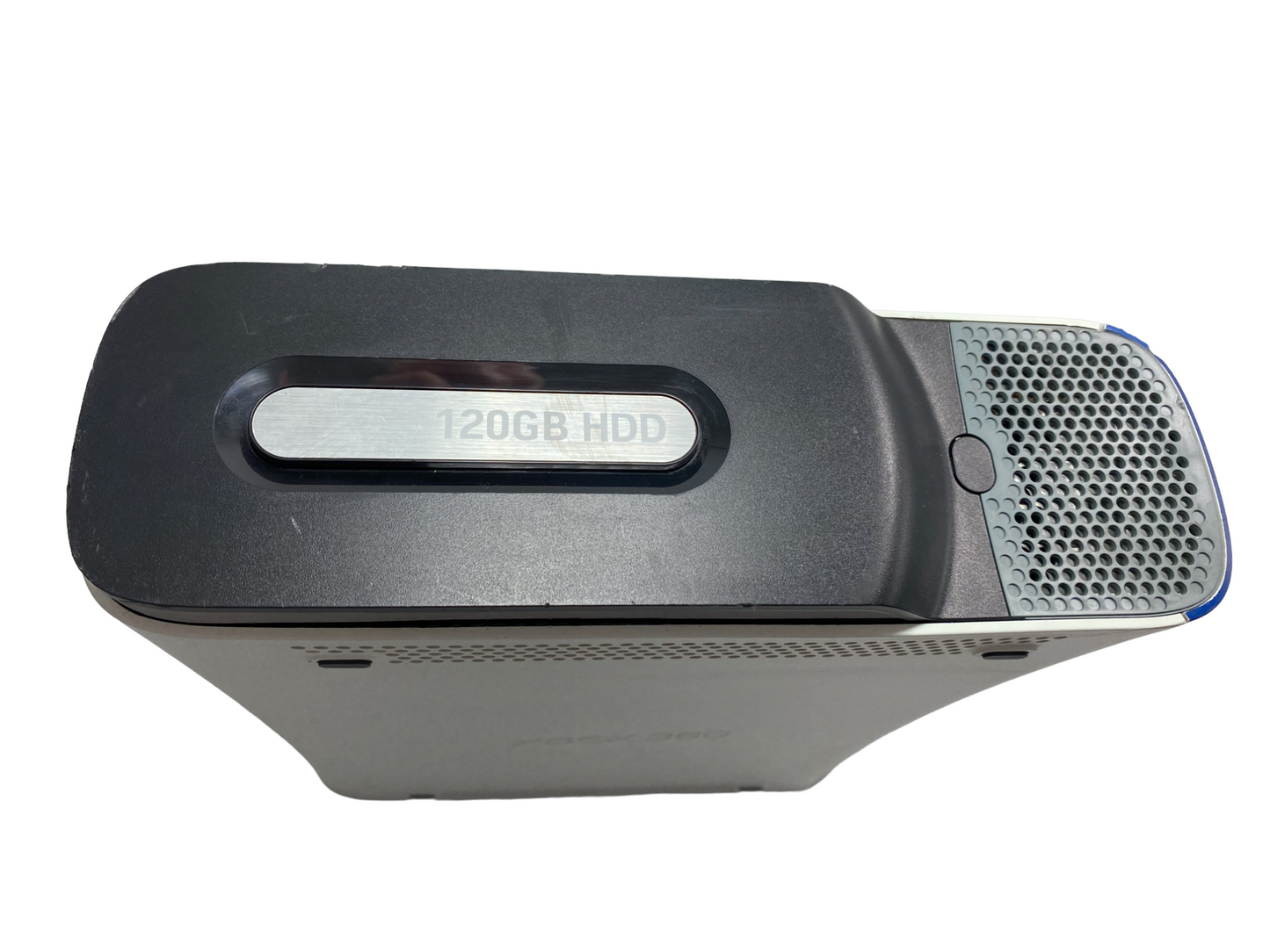 Xbox 360 Konsole Weiß / Blau + 1 Controller + Kabel