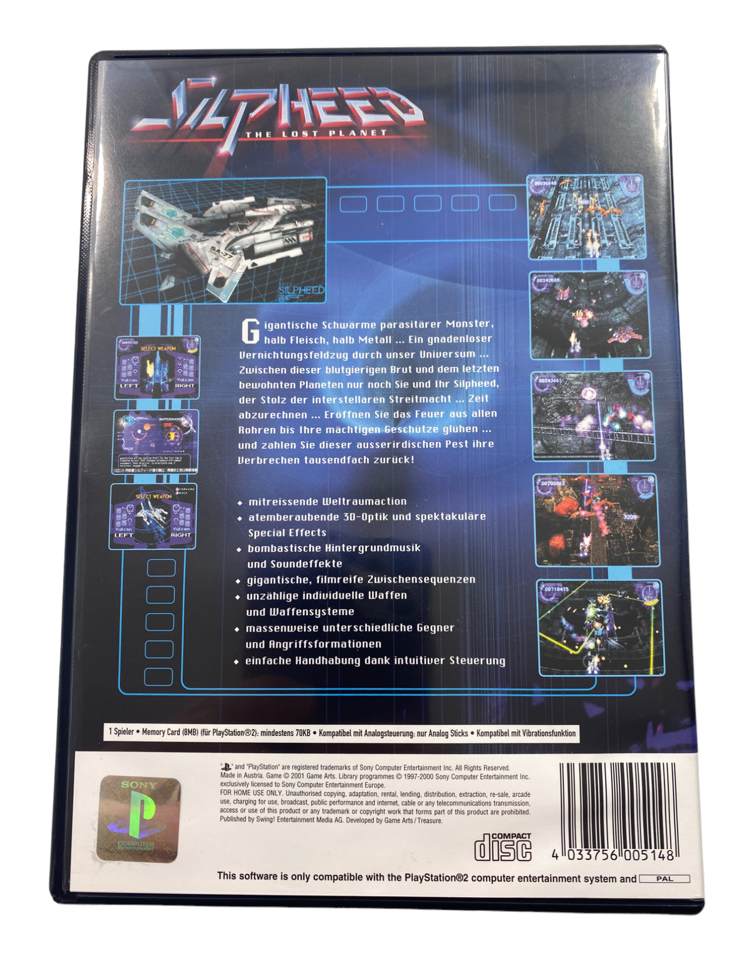 Silpheed - The Lost Planet - Playstation 2