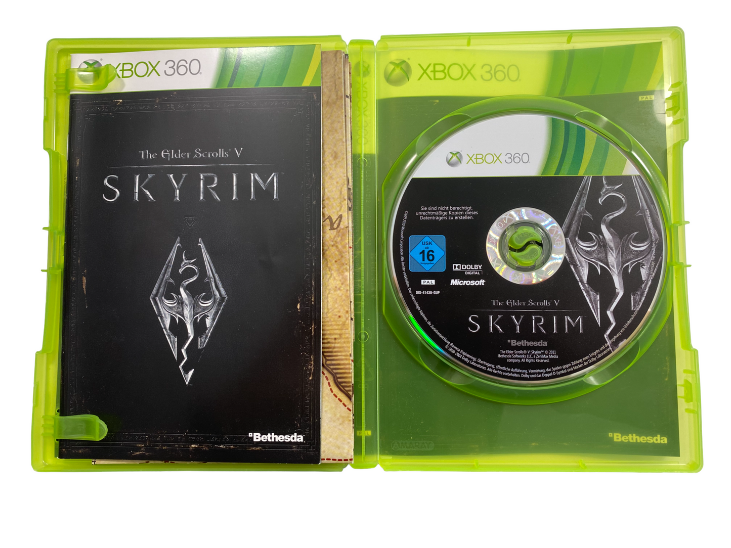 The Elder Scrolls V Skyrim - Xbox 360 (inkl. Karte)