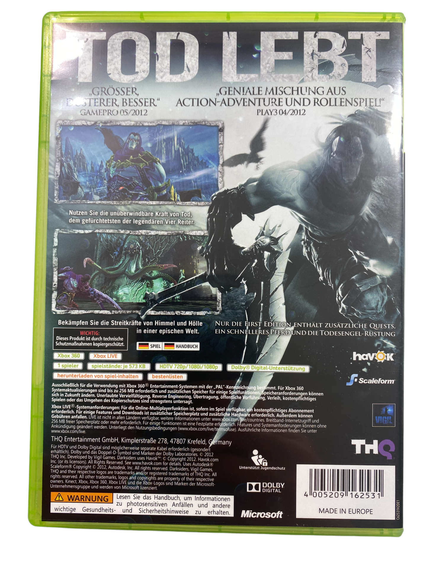 Darksiders II / 2- First Edition - Xbox 360