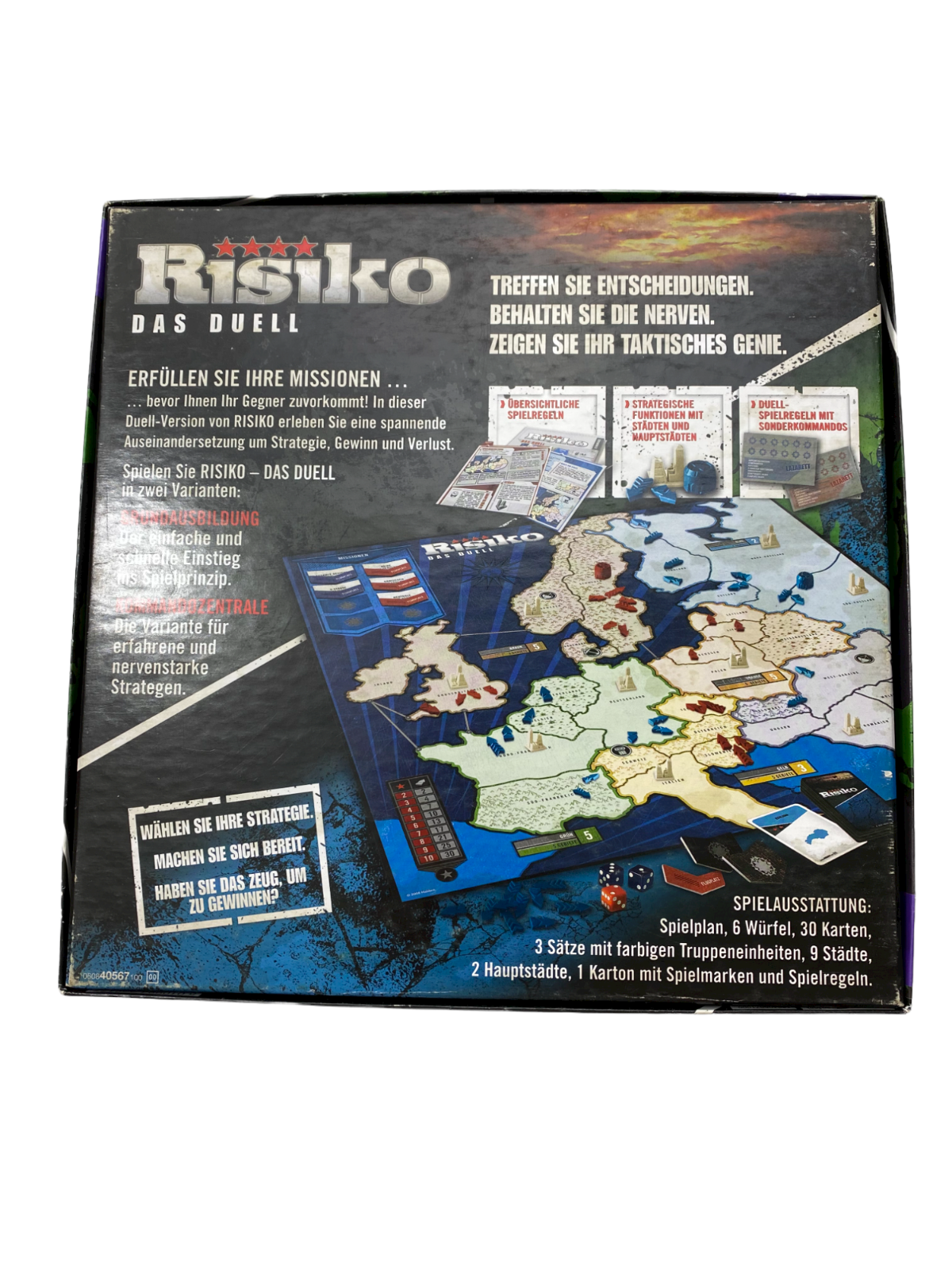 Risiko Das Duell - 2 Spieler - Brettspiel von Parker