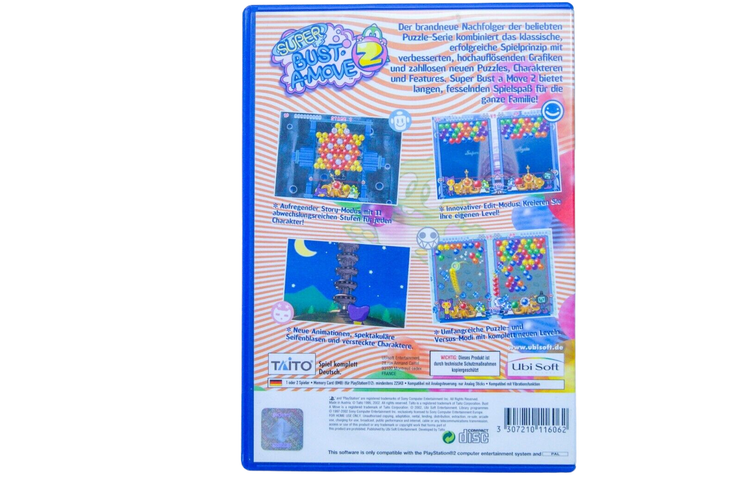 Super Bust-A-Move 2 - Playstation 2