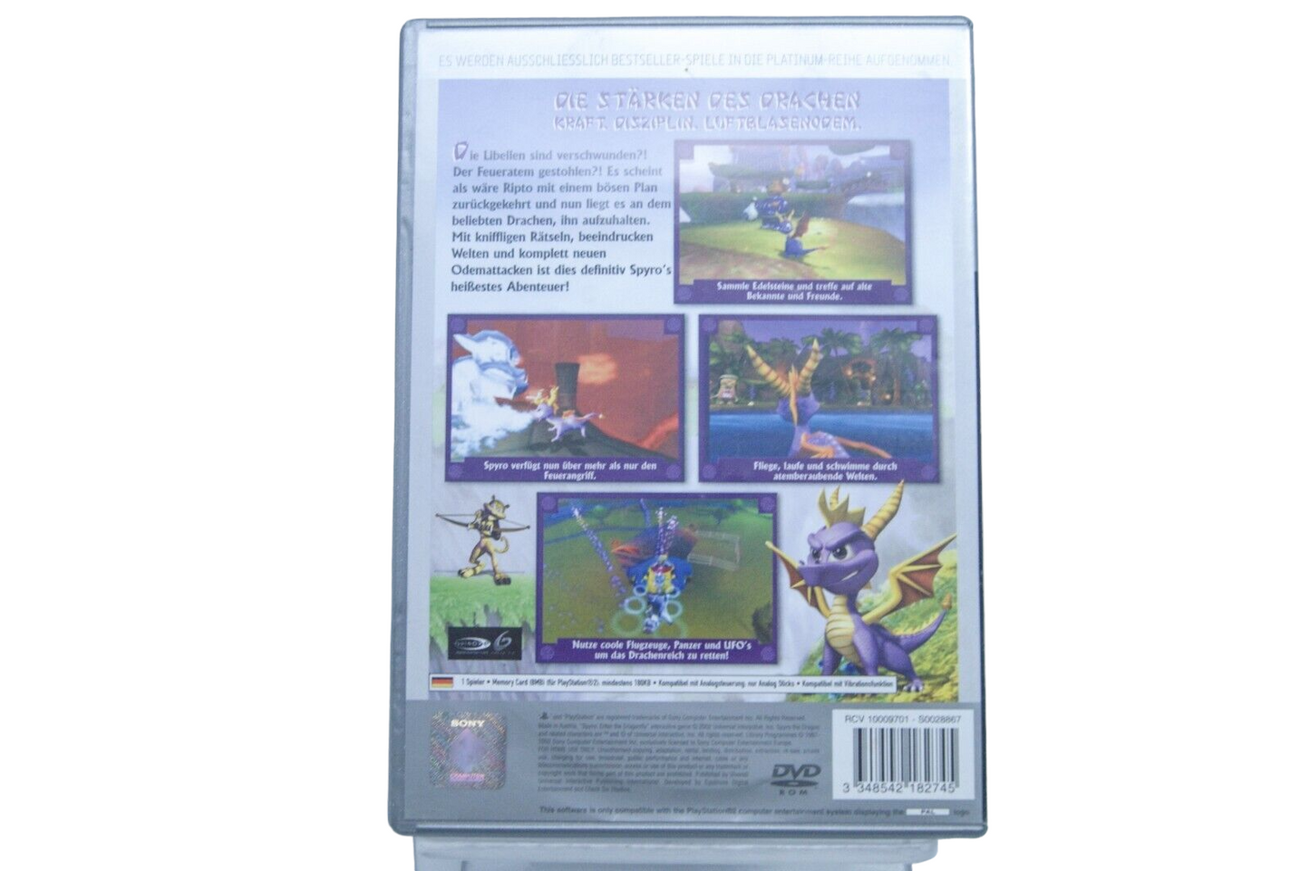 Spyro The Dragon: Enter the Dragonfly - Playstation 2